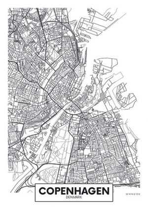 City Map - stadskaart van Kopenhagen