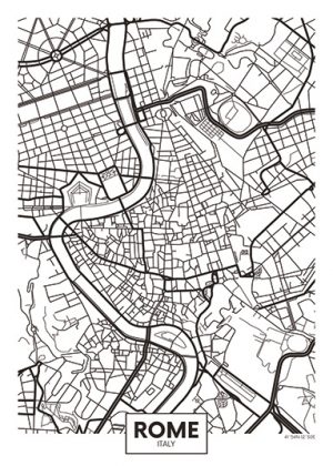 City Map - stadskaart van Rome