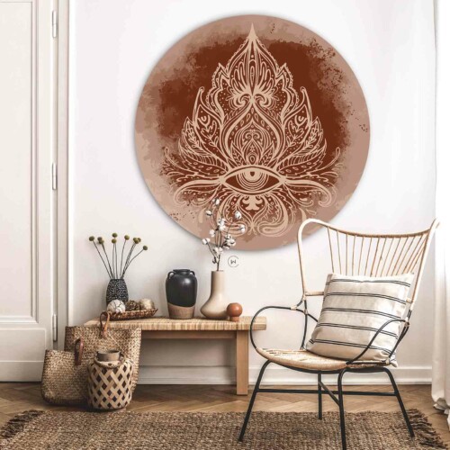 Wandcirkel Boho Ornate - ronde wanddecoratie
