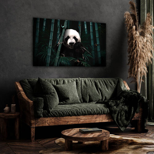 Panda wanddecoratie
